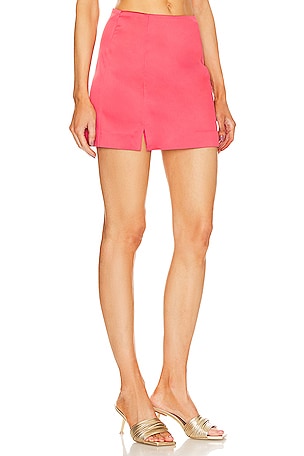 Cult Gaia Flor Mini Skirt in Pink