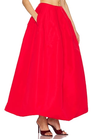 Cult Gaia Selene Skirt in Red