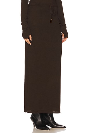 Cult Gaia Nadine Skirt in Brown