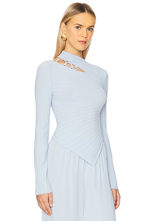 Cult Gaia Tayla Top in Baby Blue