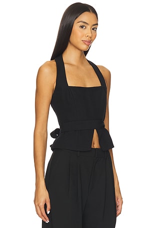 Cult Gaia Anita Top in Black