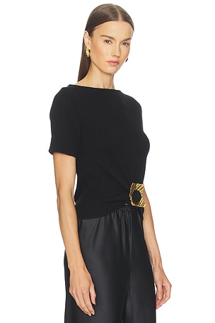 Cult Gaia Ellen Top in Black