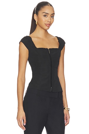 Cult Gaia Celestia Top in Black