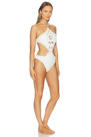 Cult Gaia Laidie One Piece in White