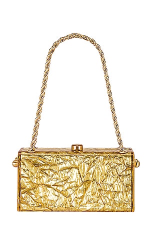 Cult Gaia Hajar Shoulder in Metallic Gold