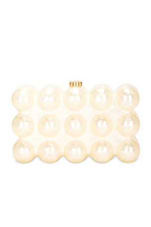cult gaia クラッチバッグ MOMA取扱 SIMONE ROCHA］パールエッグバッグ-ホワイトをレンタルする