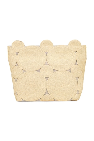 Cult Gaia Brynn Clutch in Neutral