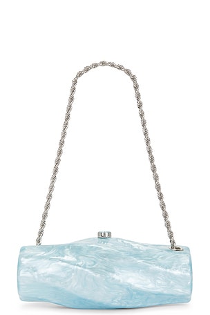 Cult Gaia Juliet Shoulder Bag in Baby Blue