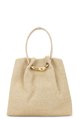Cult Gaia Asa Tote in Tan
