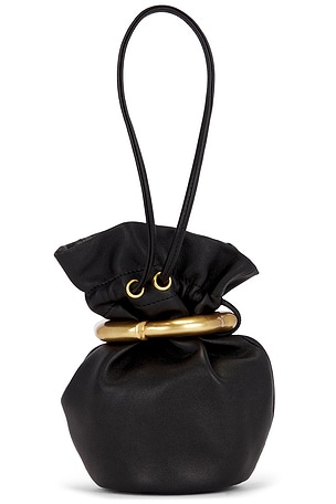 Cult Gaia Asa Wristlet in Black