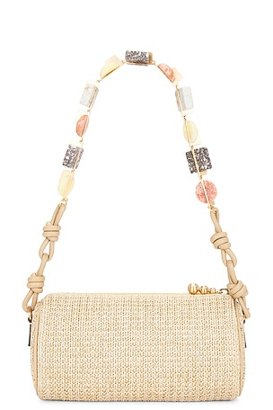 Cult Gaia Zozina Shoulder Bag in Tan