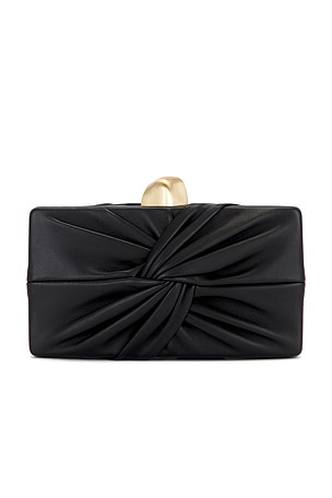 Cult Gaia Lisse Clutch in Black