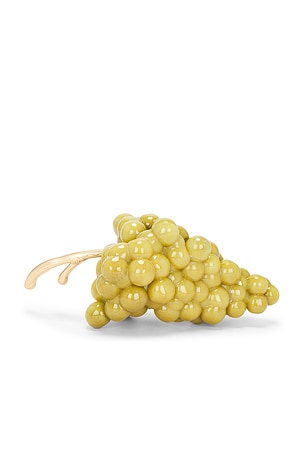 Cult Gaia Grape Clutch in Green