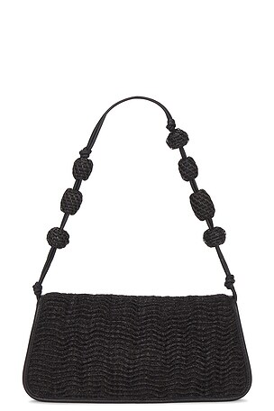 Cult Gaia Sunniva Shoulder Bag in Black