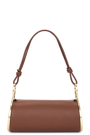 Cult Gaia Dahlia Shoulder Bag in Brown