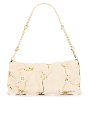 Cult Gaia Amalia Clutch in Cream