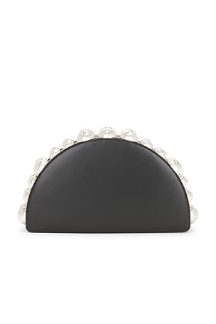 Cult Gaia Gili Clutch in Black