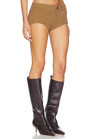 CULTNAKED Mini Mini Short in Cognac