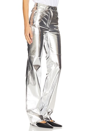 CULTNAKED Killa Trousers in Metallic Silver