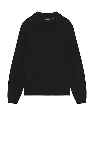 Riviera Knit Long Sleeve Polo Cuts