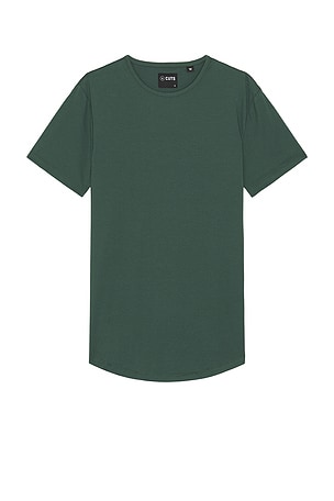 Curve Hem Tee Cuts