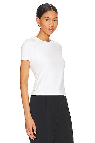 Cuts Tomboy Tee in White