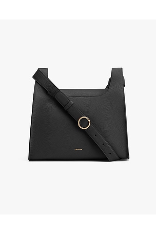 Cuyana Double Loop Bag in Black