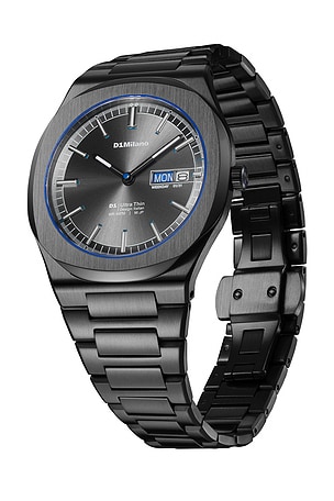 D1 Milano Ultra Thin 1970 39mm in Black