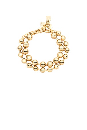 DANNIJO Kowkab Bracelet in Metallic Gold