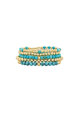 DANNIJO Kokab Bracelet in Metallic Gold