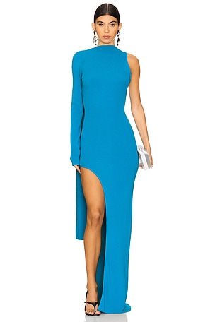 Asymmetric Cut One Sleeve Dress David Koma