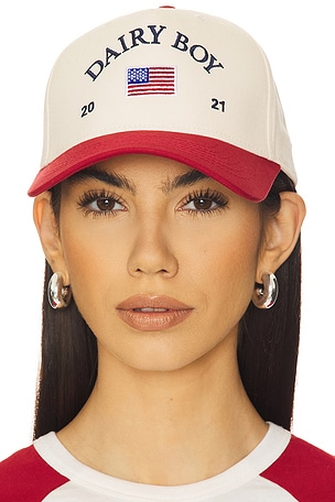 American Trucker Hat Dairy Boy