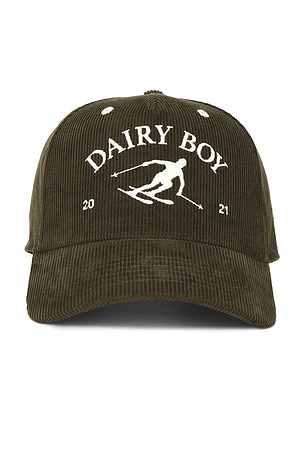 MOUNTAIN コーデュロイトラッカーハット Dairy Boy