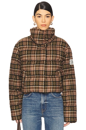 Cedar Plaid Puffer Dairy Boy