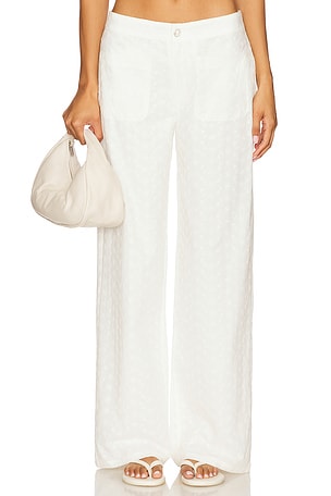 Frances Eyelet Pant Dairy Boy