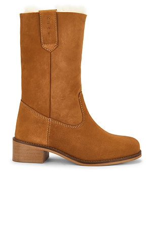 Julia Shearling Gaucho Boot Dico Copenhagen