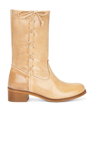Julia Side Laces Gaucho Boot Dico Copenhagen