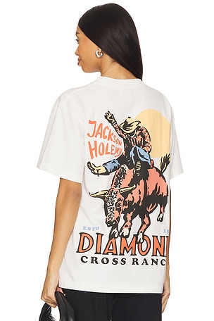 Sunshine Bull Ride Tee Diamond Cross Ranch