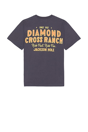 Blue Steel Tee Diamond Cross Ranch