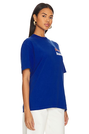 Diamond Cross Ranch Three Peaks T-shirt en Bleu