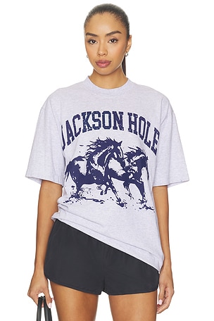 Blue Horses Tee Diamond Cross Ranch