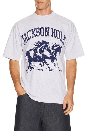 Blue Horses Tee Diamond Cross Ranch