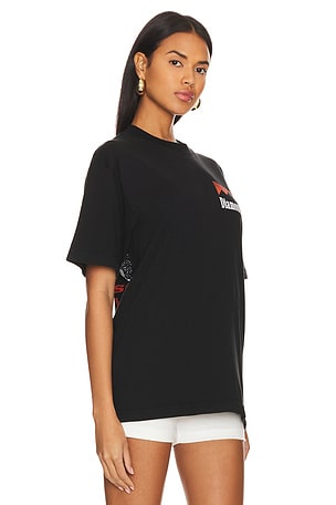 Diamond Cross Ranch Full Moon T-shirt en Noir