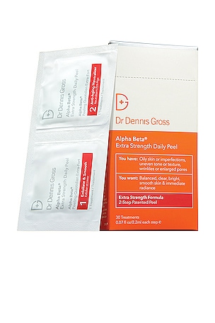 Alpha Beta Extra Strength Daily Peel 30 Treatments Dr. Dennis Gross Skincare