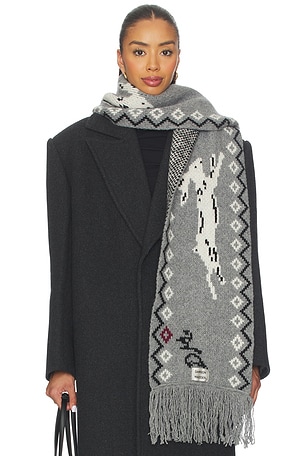 Cecily Scarf Damson Madder