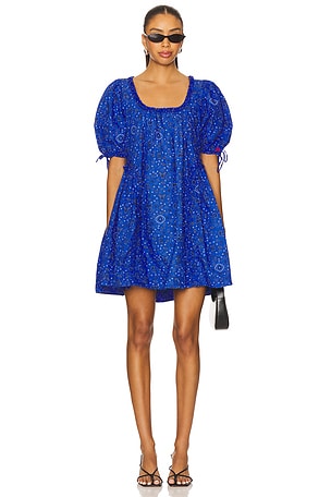 Meri Mini Dress Damson Madder