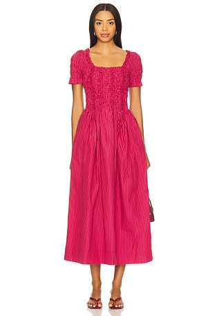 VESTIDO RAPHAELA Damson Madder