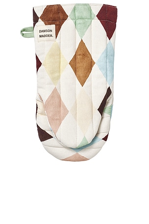 Single Oven Glove Damson Madder