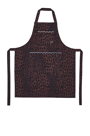 Scallop Apron Damson Madder