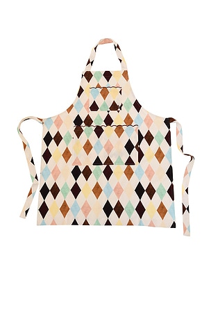 Scallop Apron Damson Madder